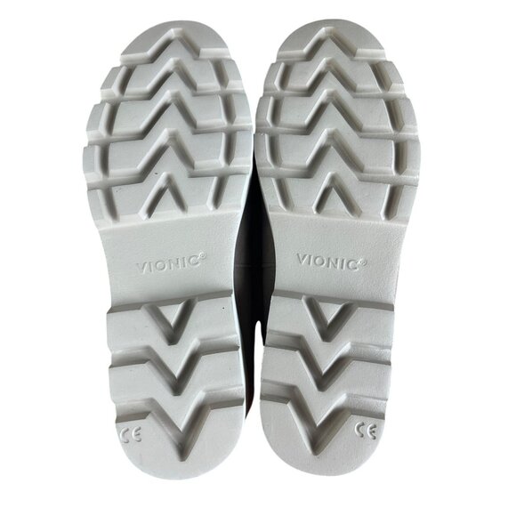 Vionic Womens Kensley Slip-On Loafers Taupe Suede Size 6 Wide - Picture 3 of 10